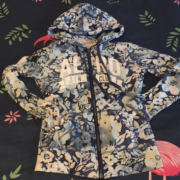 Aeropostale Other - Floral zip up hoodie sweater Aeropostale Other - Floral zip up hoodie sweater
